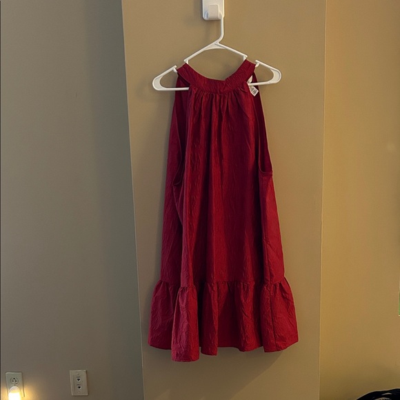 H&M Red Midi Dress - Picture 1 of 2